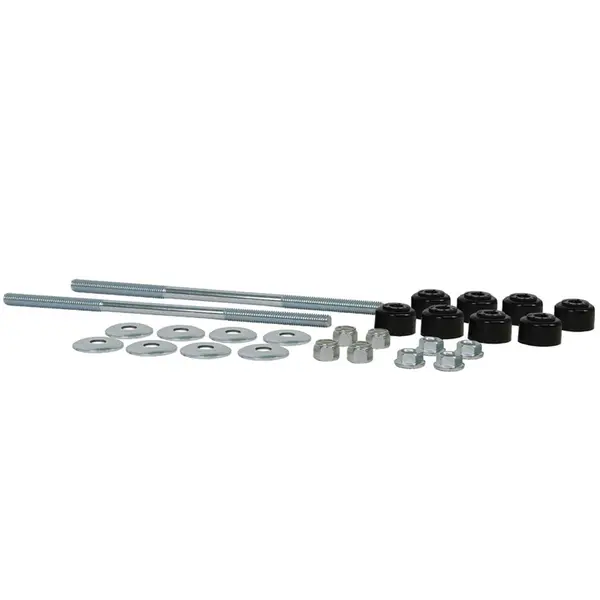 WHITELINE W21809S Universal Anti Roll Bar Link - Treaded Rod/Bushings style - 240mm With Bushings