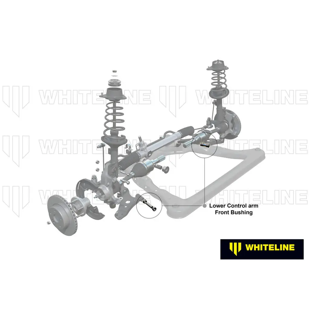 WHITELINE W53485 Whiteline Control Arm Lower - Inner Rear Bushing Kit