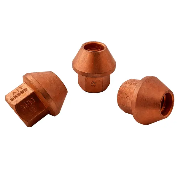 A.I.TECH AIT-DADO-15 Steel coppered nut 1 / 2" UNF, ex 3 / 4", total lenght 27mm