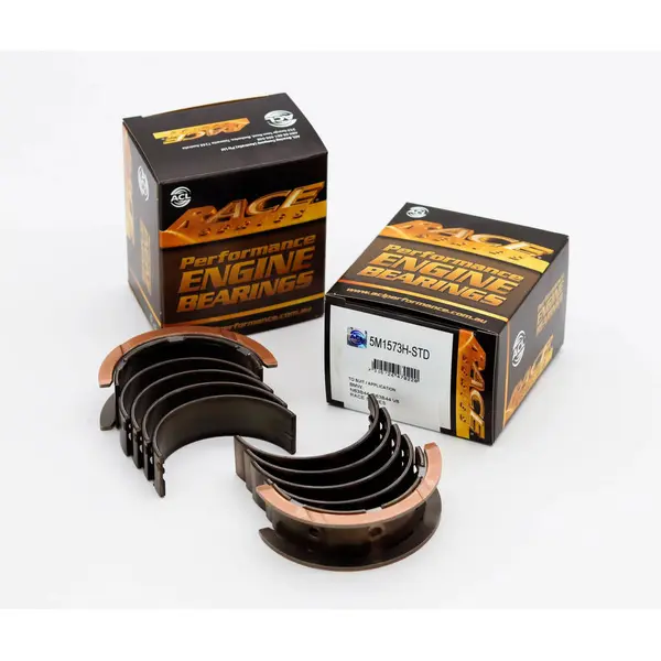 ACL 5M1573HX-STD Main Bearing Set Race Series With 0.025mm Extra Clearance for N63B44 4395cc V8 Twin Turbo 2008+