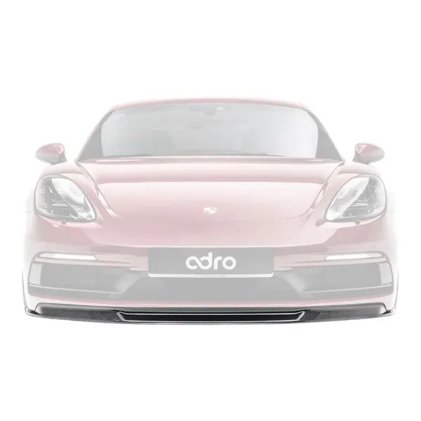 ADRO A23A20-1201 Front Lip (Carbon Fiber) for PORSCHE 718 Boxster GTS/GTS 4.0/Cayman GTS/GTS 4.0
