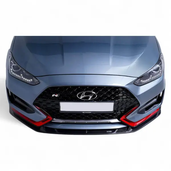 ADRO A10A20-1202 Front Lip V2 (A Type) for HYUNDAI Veloster N 2018-