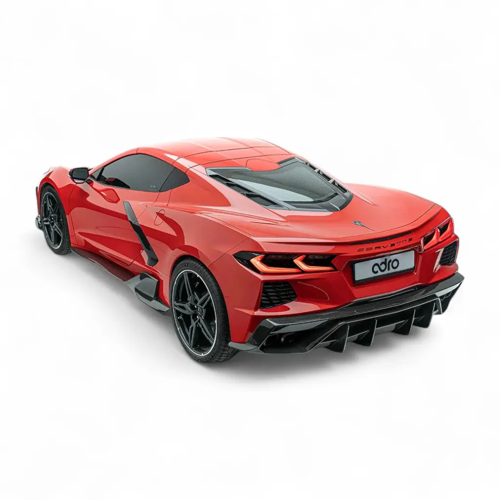 ADRO A13A10-1301 Rear Diffuser for CHEVROLET Corvette (C8) 2020-