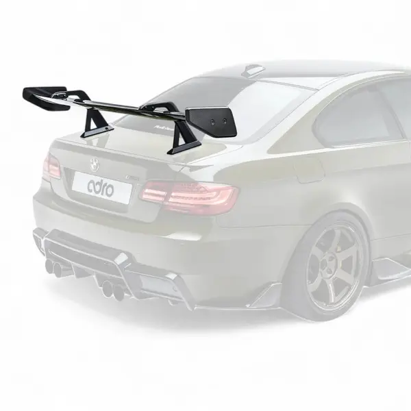 ADRO A14A20-1501 Swan Neck Wing AT-R1, Curved for BMW M3