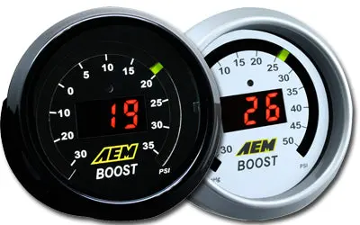 AEM 30-4406 Boost Gauge 35 psi