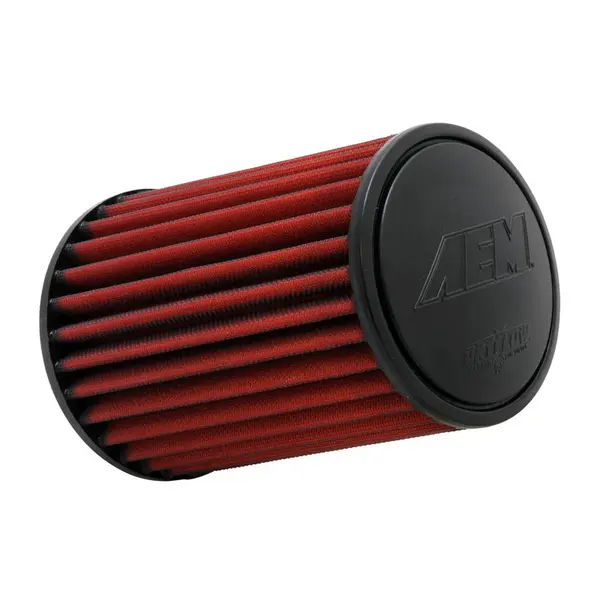 AEM 21-2038DK DryFlow Air Filter 3" / 8" Short Neck