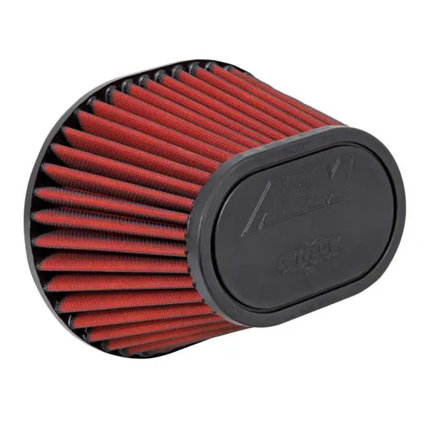 AEM 21-2148DK DryFlow Air Filter 3-1 / 2"FLG, 8-1 / 2"L X 7"W, TOP-6-1 / 4L X 4W. 5-1 / 2H
