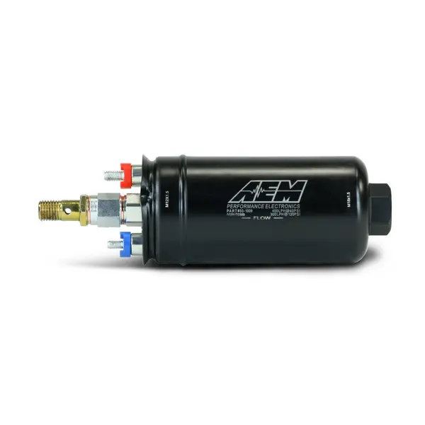 AEM 50-1009 Inline High Flow Fuel Pump, 400lph