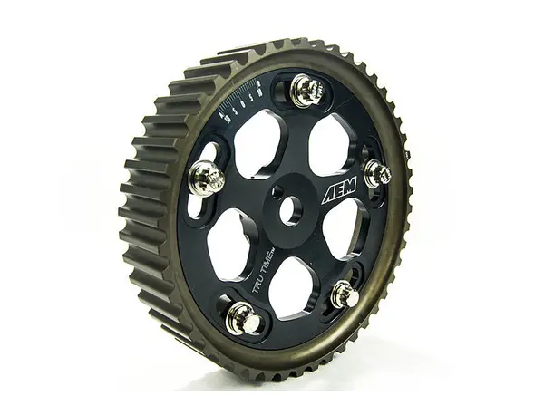 AEM 23-831BK Tru-Time Adjustable Cam Gears for MITSUBISHI EVO black