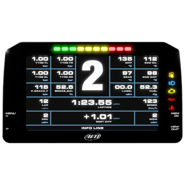 AIM XC1D06000 DASH 6" Icons