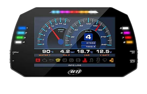 AIM XA8MXGST12A020 MXG 1.2 Strada with OBD cable (CAN+K)