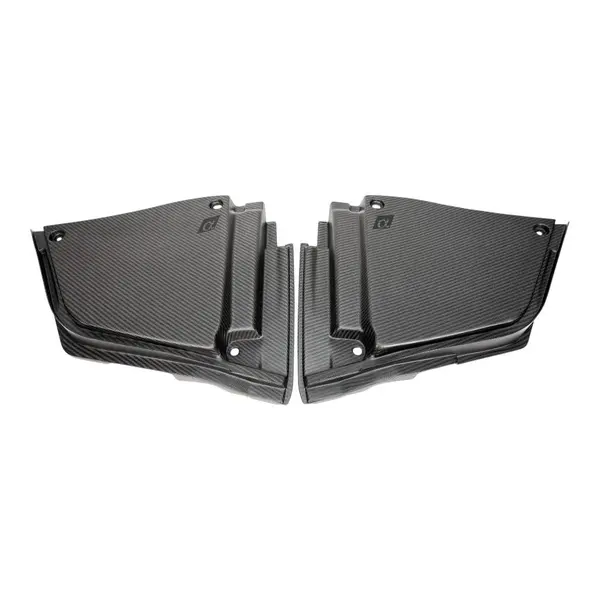 AMS ALP.28.06.0003-1 Brake Fluid Reservoir and Battery Cover Set (Matte Carbon ) for INFINITI Q50 / Q60