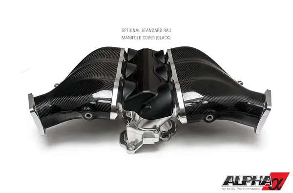 AMS ALP.07.08.0101-3 Carbon Fiber Intake Manifold Plenum Set NISSAN R35 GT-R