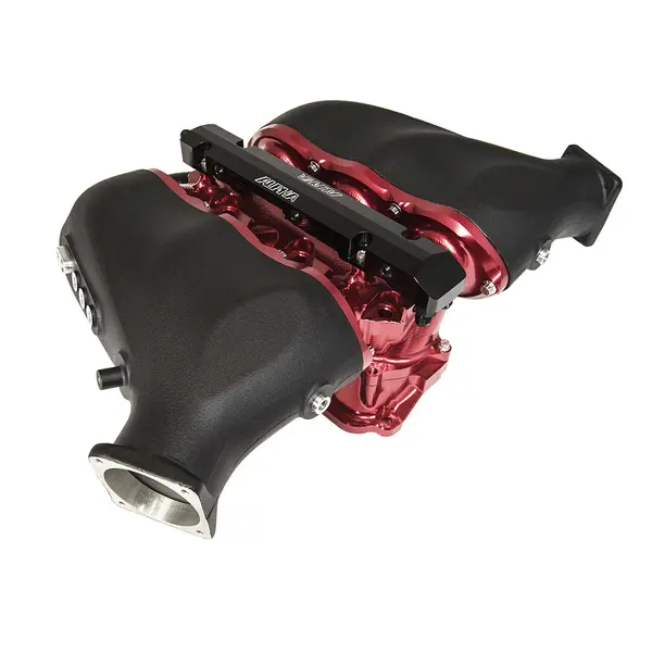 AMS ALP.07.08.0101-7 Cast Aluminum Intake Manifold Plenum Set for NISSAN GT-R (R35) 2009-