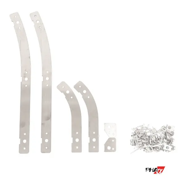 AMS ALP.07.06.0002-1 Front Bumper Repair Kit for NISSAN GT-R (R35) 2009-2016 (Does Not Fit NISMO)