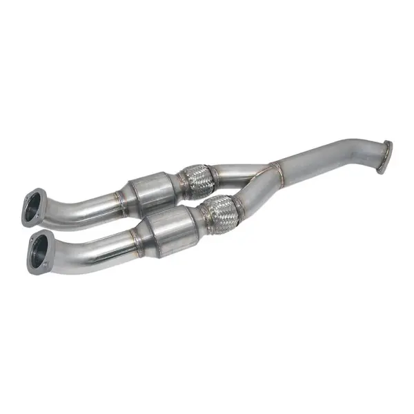 AMS ALP.07.05.0006-2 Midpipe with Race Cats 76mm Exit for NISSAN R35 GT-R