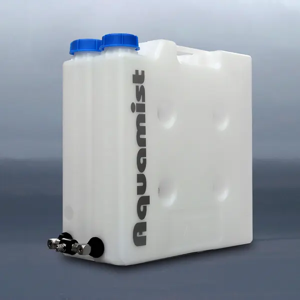 AQUAMIST 806-690 10L Twin tank with bracket (internally baffled / drilled)