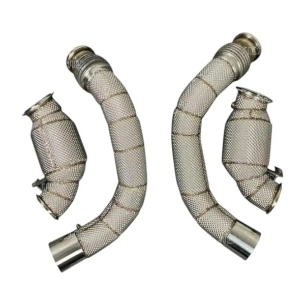 ARD PRP-432 Downpipe Style 2 Catted with Heat Shield SS304 for BMW M5 (F90) / M8 (F91 / F92 / F93) S63 2017-2021