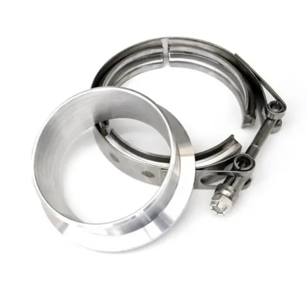 ATP TURBO ATP-FLS-055 V-Band Flange 3.5" & Clamp Set for Compressor Outlet GARRETT GT42 / GTX42 / GT45 / GTX45 / GT47 / GTX47 / GTX50 / GTX55