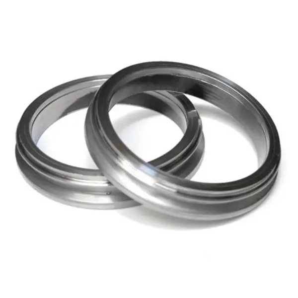 ATP TURBO ATP-FLS-073 Double Stepped V-Band Flange 2.5" / T31 for 2.5" & 3" Tubing, Mild Steel