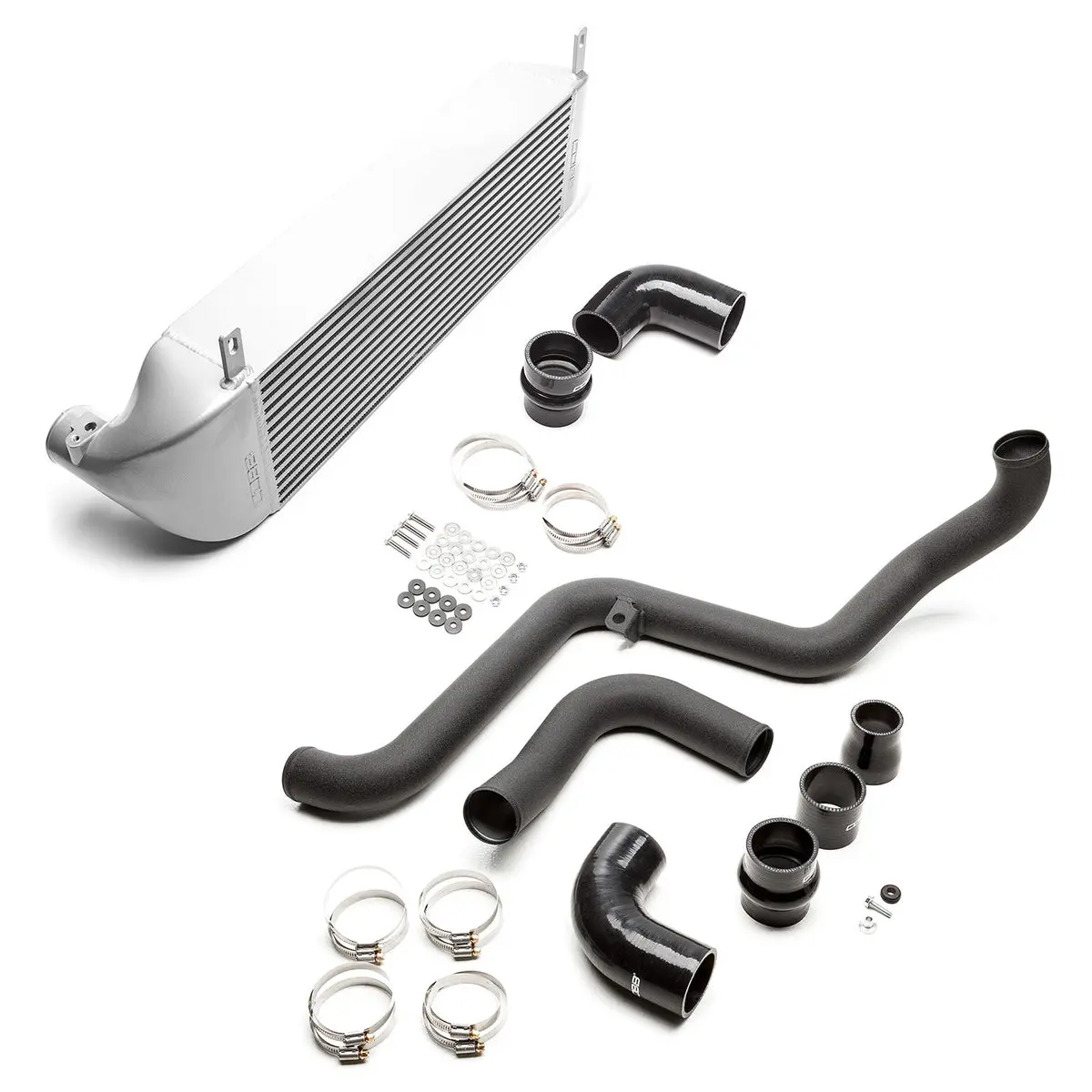 COBB FOR0040FMKSL FORD Front Mount Intercooler Kit Silver Focus RS 2016-2018