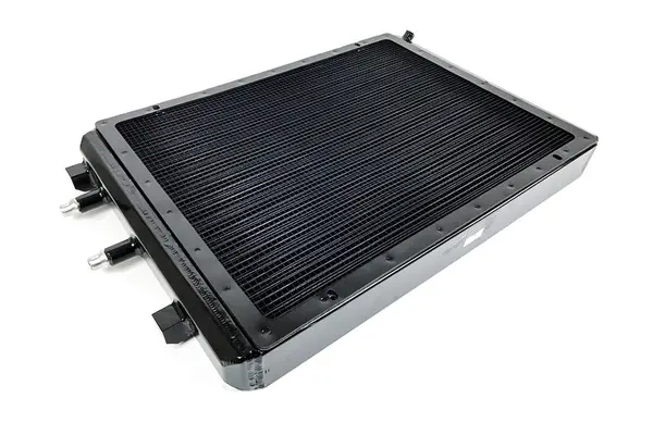 CSF 8075V Black High-Performance Front Mount Heat Exchanger for BMW M2 (F87) Competition