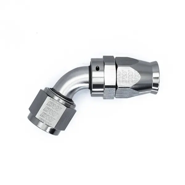 DEATSCHWERKS 6-02-0877 10 AN Female Flare Swivel (Incl Ferule/Olive) 60-degree Hose End PTFE, anodized DW titanium