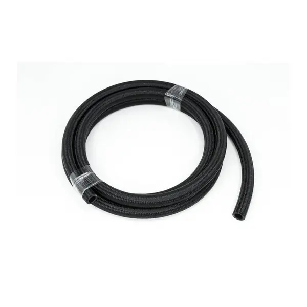 DEATSCHWERKS 6-02-0817-10 10AN Black Nylon Braided CPE Hose, 10 feet