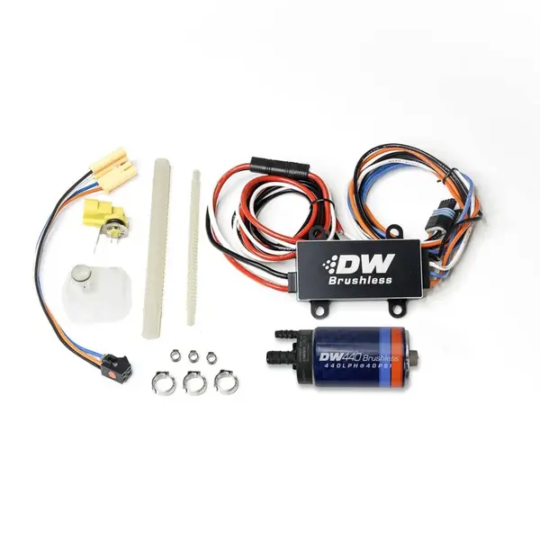 DEATSCHWERKS 9-441-C102-0907 440lph in-tank brushless fuel pump + single/dual speed controller FORD Mustang/F-150 2011-14
