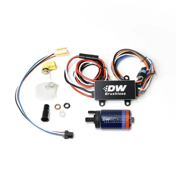 DEATSCHWERKS 9-441-C102-0910 440lph in-tank brushless fuel pump + single/dual speed controller SUBARU WRX 08+ STI