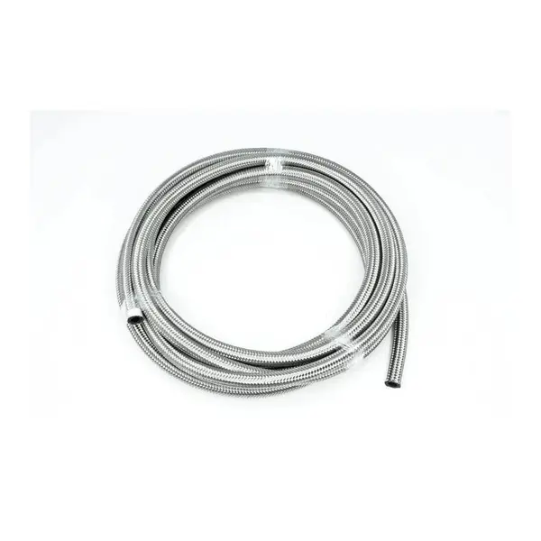 DEATSCHWERKS 6-02-0812-20 6AN SS Double Braided CPE Hose, 20 feet