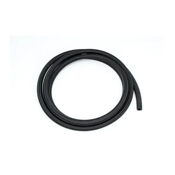DEATSCHWERKS 6-02-0816-10 8AN Black Nylon Braided CPE Hose, 10 feet