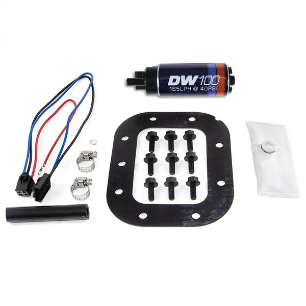 DEATSCHWERKS 9-101-1028 DW100 series, 165lph in-tank fuel pump w/install kit for CORVETTE 86-89 5.7