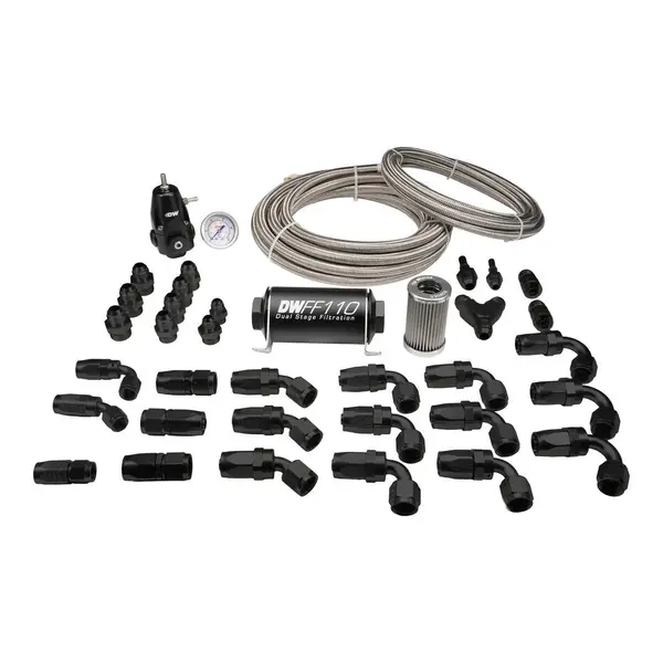 DEATSCHWERKS 9-201s-1006 DW200 series, 255lph in-tank fuel pump w/install kit for TC