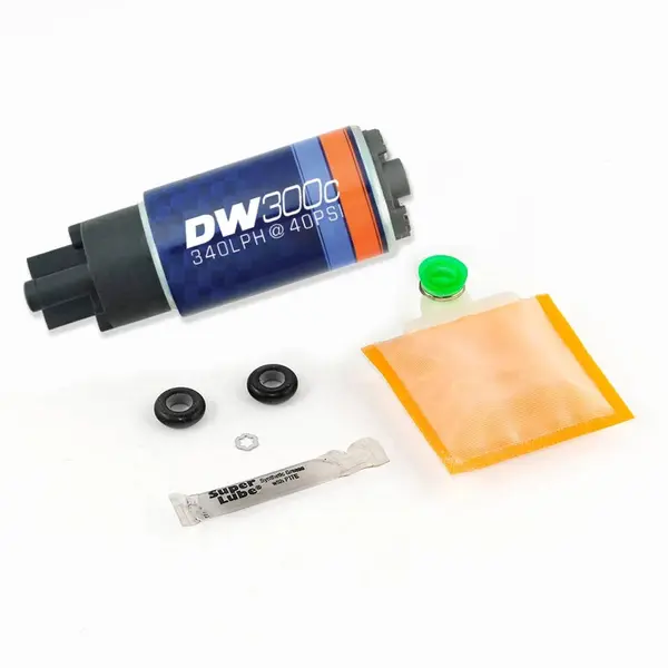DEATSCHWERKS 9-301s-1004 DW300 series, 340lph in-tank fuel pump w/install kit for S2000
