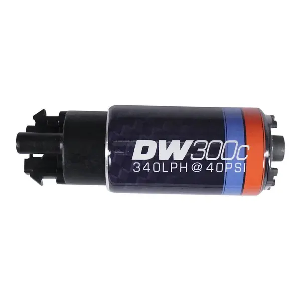 DEATSCHWERKS 9-309 DW300C series, 340lph compact fuel pump w/mounting clips