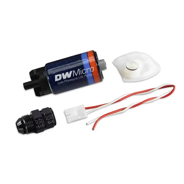 DEATSCHWERKS 9-110-1057 DWMicro series, -8AN 210lph low pressure lift fuel pump