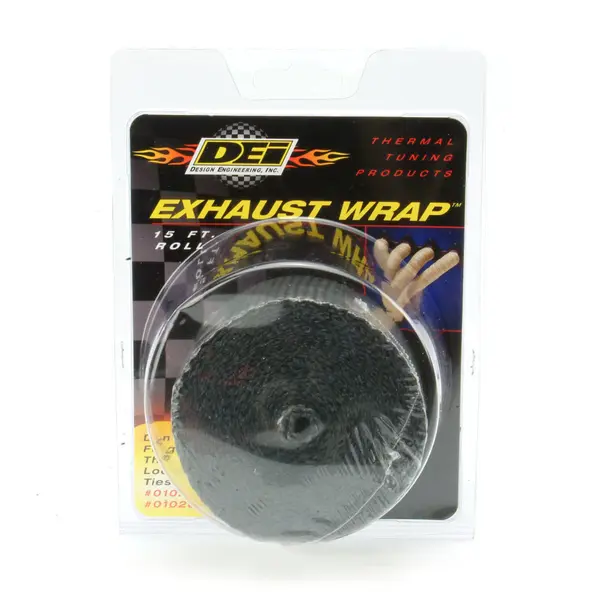 DEI 010116 Exhaust Wrap 2" x 100ft Black