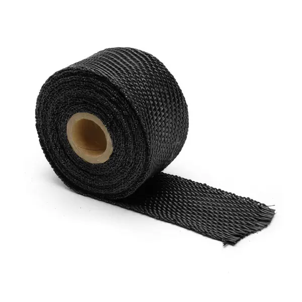 DEI 010005 Exhaust Wrap 2" x 15ft-Titanium-Black