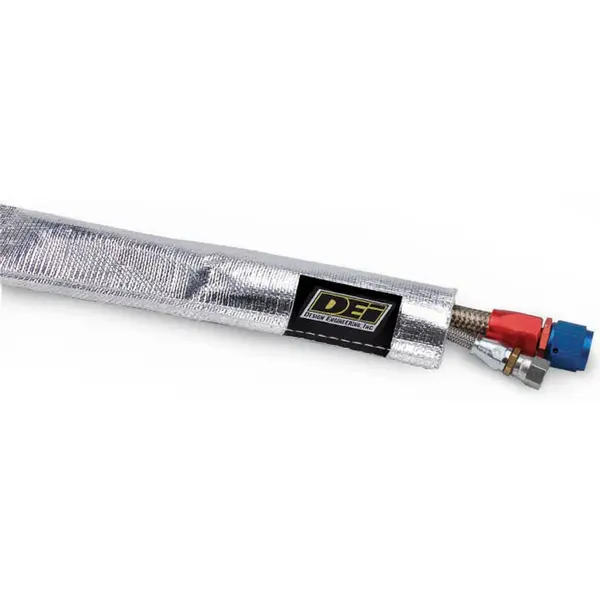 DEI 010403 Heat Sheath™ 3/4" x 3ft AluMINIzed Sleeving-sewn edge
