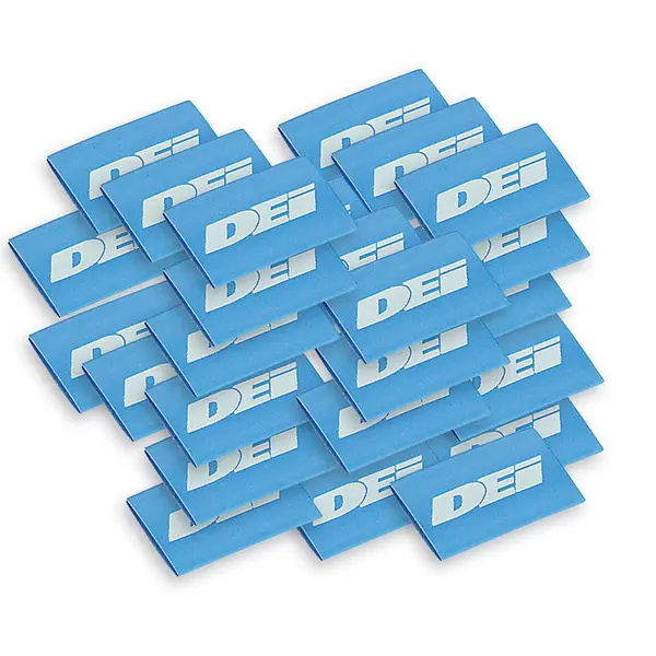 DEI 010830 Hi-Temp Shrink Tube 18mm x 1.5" Blue