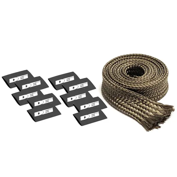 DEI 010065 Protect-A-Sleeve 1/2" ID x 4ft - Titanium - (Smaller Retail Package)