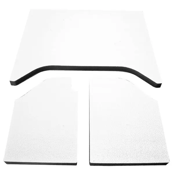 DEI 050136 Sound Deadening Headliner JEEP Wrangler 2007 to 2010 2 Dr 3-pc White