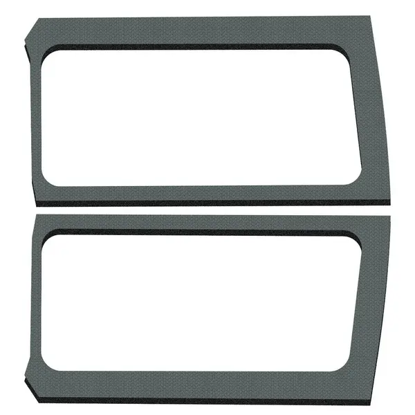 DEI 050269 Sound Deadening Side Window Kit JL Sound Deadening Side Window Kit - 2019-UP 2-pc Orig. Finish - 2 Dr Gray