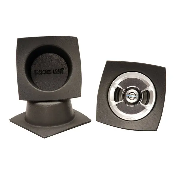 DEI 050320 Speaker Baffles 5-1/4" Round 6-1/2"w x 6-1/2"h x 4"d Pair
