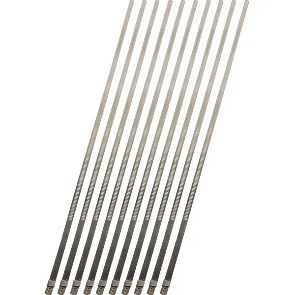 DEI 010210 Stainless Steel Positive Locking Tie 1/4" (7mm) x 20" 10 per pack