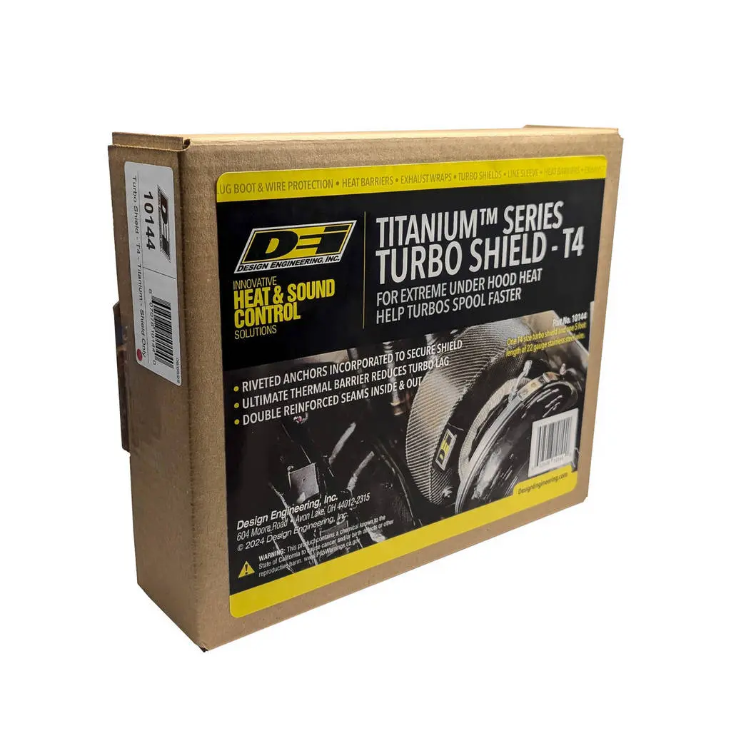 DEI 10144 Turbo Shield T4 Titanium (Shield Only)