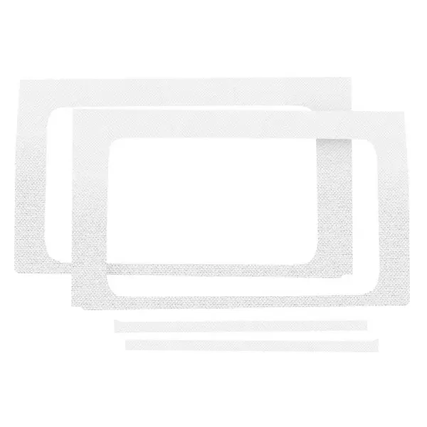 DEI 50175 White Original Finish Rear Side Window Only for JEEP Wrangler JL 4-Door