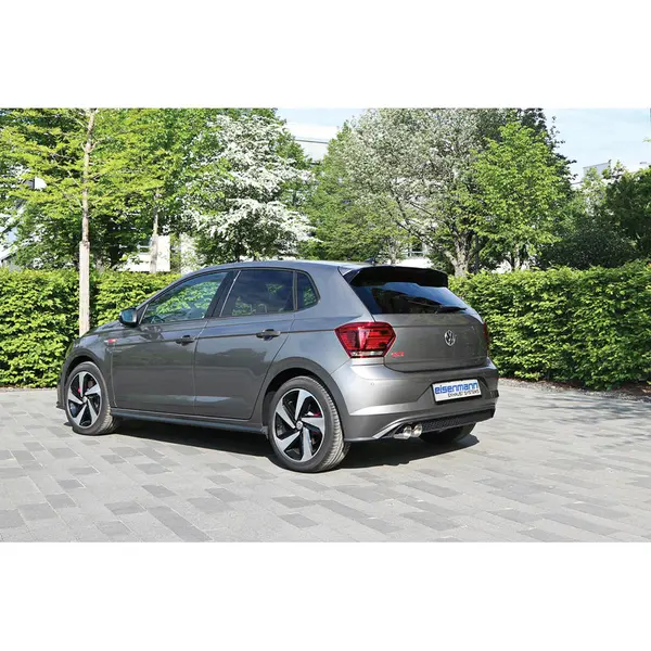 EISENMANN V2900.00832 Exhaust system Cat Back Sport 2 x 83 mm for VW Polo VI GTi 2.0 TSI