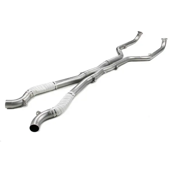 EISENMANN B5426.20000 Non-resonated Center Pipe Race With X-Pipe for BMW 5 (F10) M5